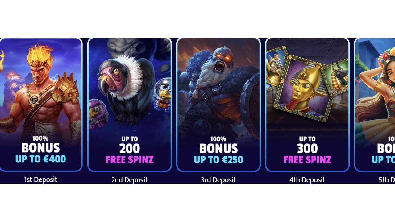 Slotzy Casino games